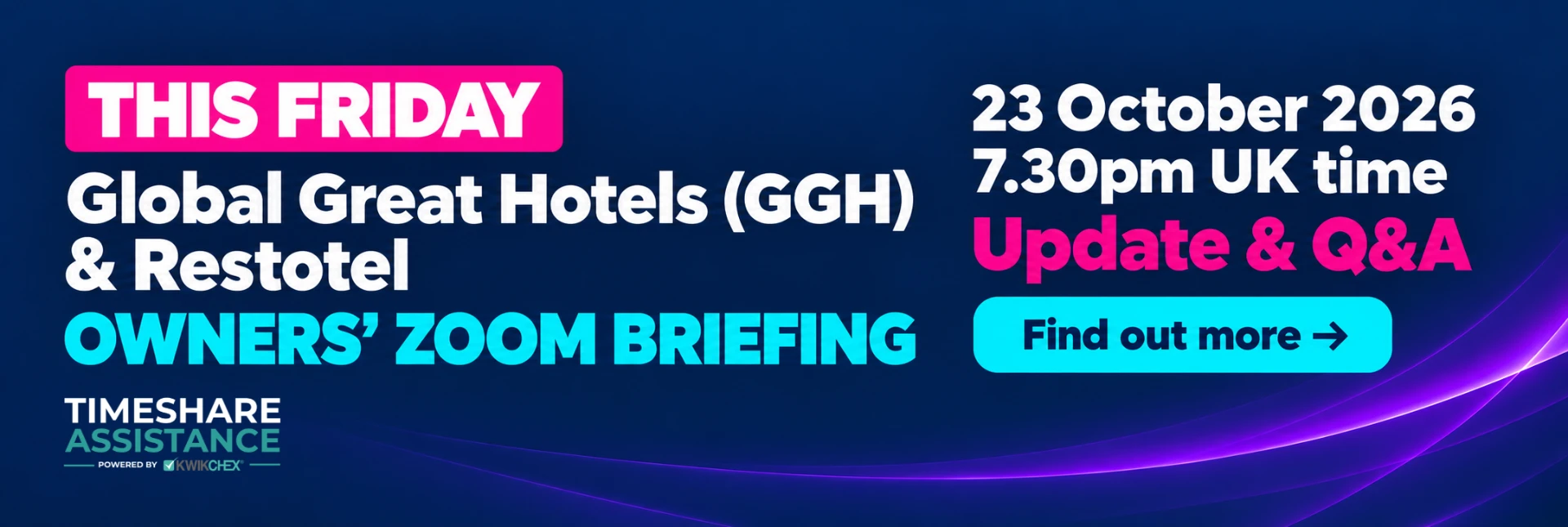 Global Great Hotels and Restotel owners Zoom meeting – read more