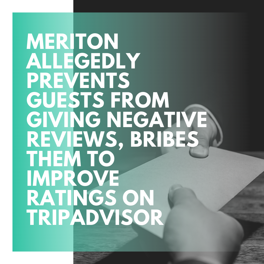 Meriton allegedly prevents guests from giving negative reviews, bribes them to improve ratings on TripAdvisor
