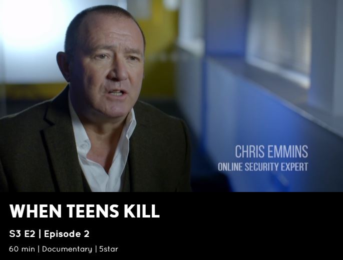 KwikChex on Channel 5’s ‘When teens kill’