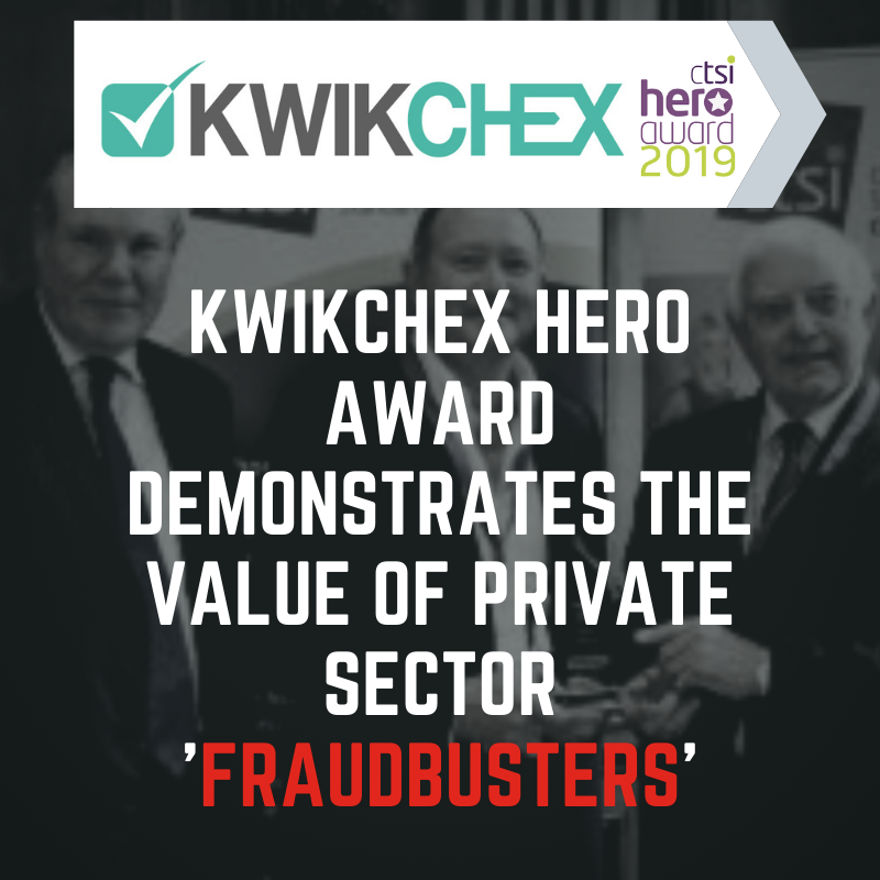 KwikChex – ‘Fraud prevention service wins award’