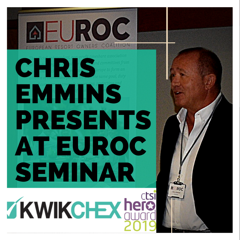 Chris Emmins presents at EUROC seminar