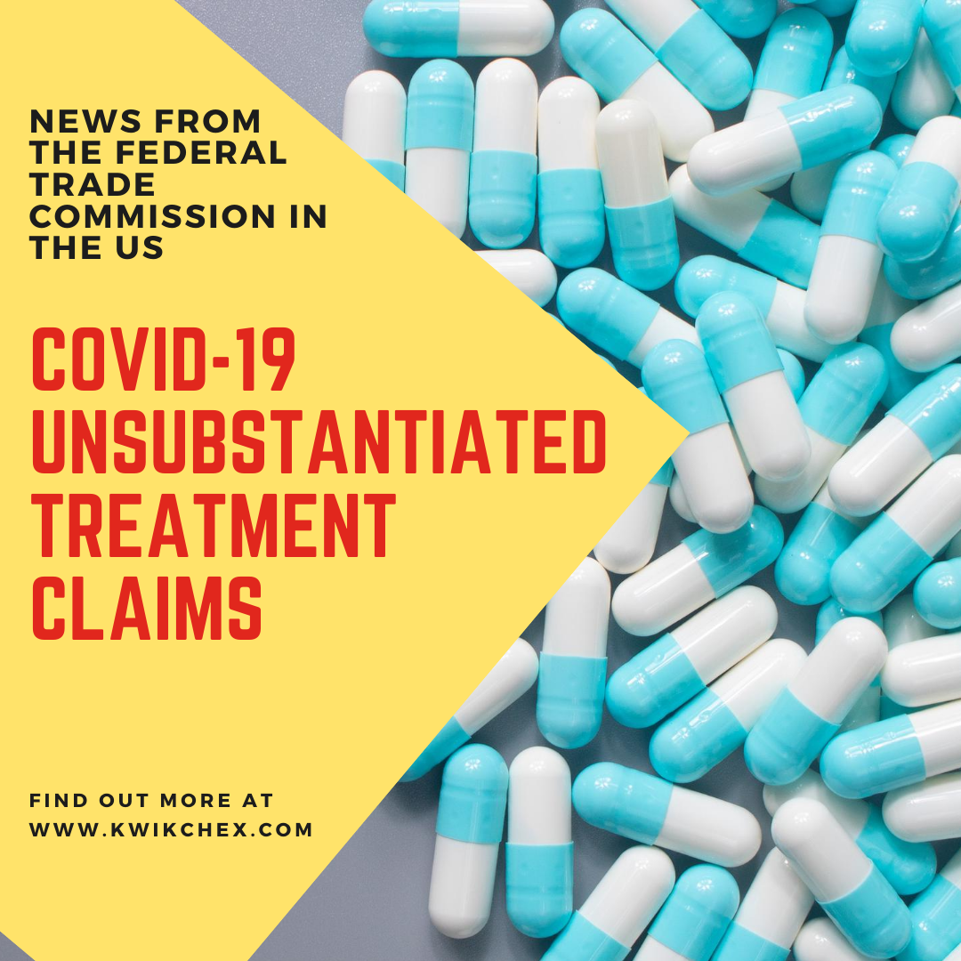 COVID-19 Unsubstantiated Treatment Claims