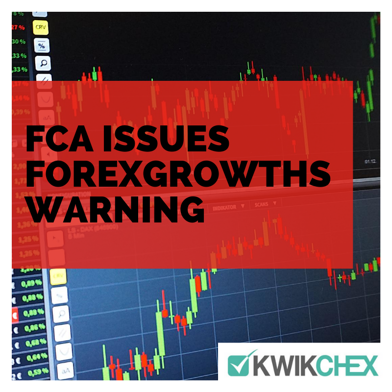 FCA Issues ForexGrowths Warning