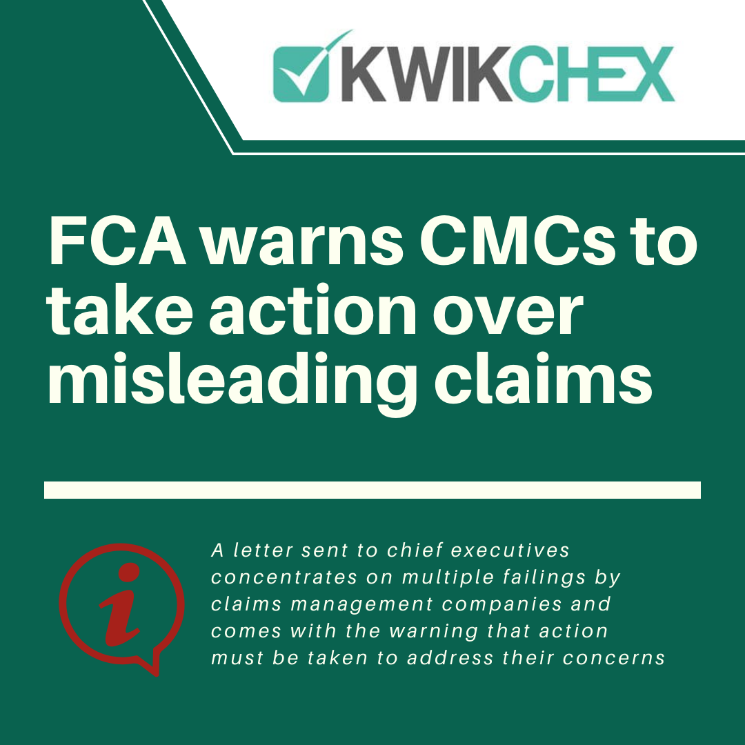 FCA warns CMCs to take action over misleading claims