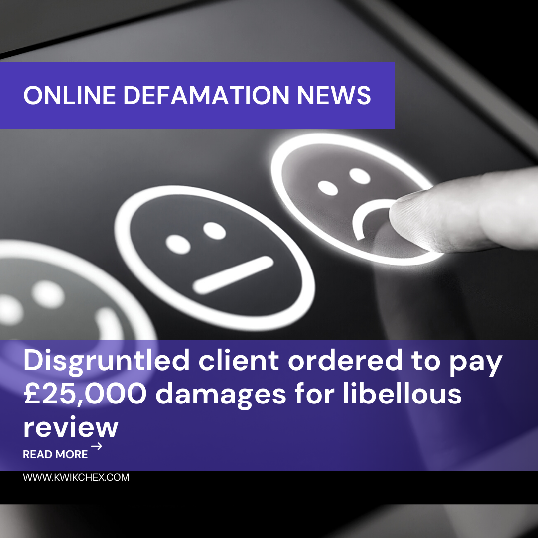 Online Defamation News