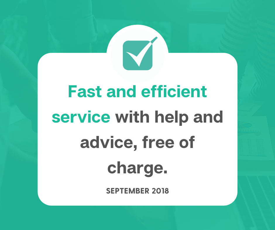Fast and efficient service