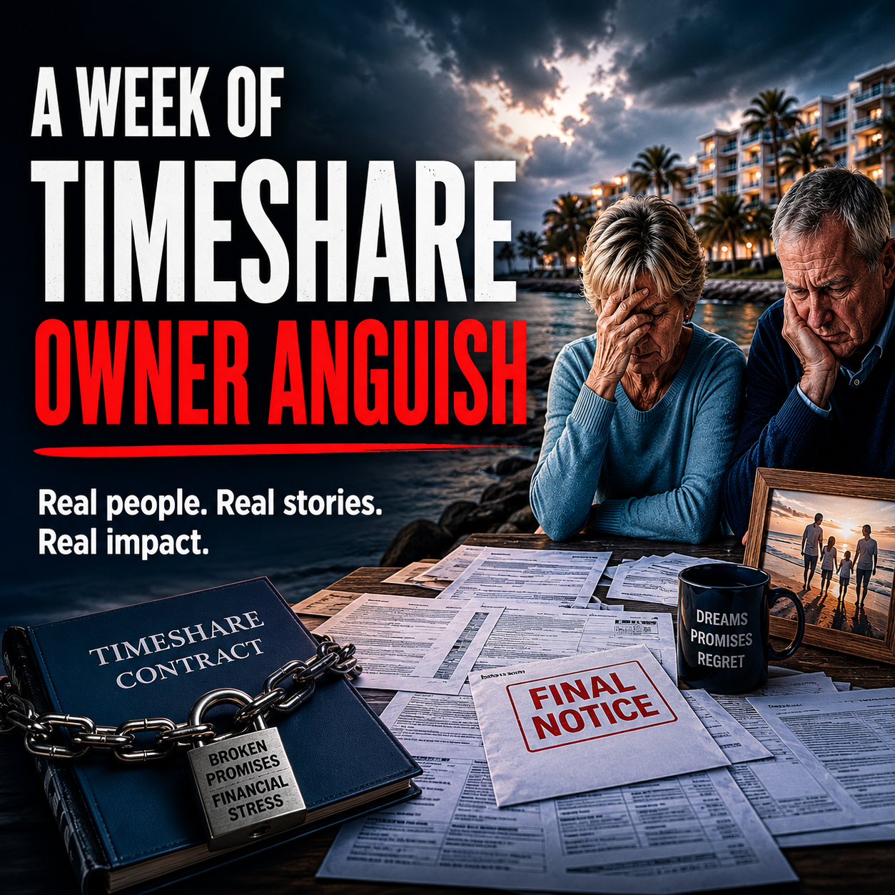 A Week of Heartbreaking Timeshare Owner Anguish